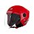 Capacete Moto Aberto New Liberty 3 Vermelha Viseira Cristal Inmetro Tamanho 60 - Pro Tork - Imagem 1