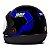 Capacete Moto Fechado Sport Moto 788 Azul Viseira Cristal Inmetro Tamanho 58 - Pro Tork - Imagem 3