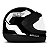 Capacete Moto Fechado Sport Moto 788 Branco Viseira Cristal Inmetro Tamanho 60 - Pro Tork - Imagem 4