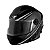 Capacete Moto Fechado R8 Pro Preto Viseira Cristal Inmetro Tamanho 58 - Pro Tork - Imagem 1