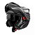 Capacete Moto Fechado Attack HSA Viseira Cristal Preto/Cinza Inmetro Tamanho 60 - Pro Tork - Imagem 5