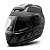 Capacete Moto Fechado Liberty Evolution G7 Viseira Cristal Preto/Cinza Inmetro Tamanho 56 - Pro Tork - Imagem 4