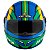 Capacete Moto Fechado R8 Patriota Viseira Cristal Inmetro Tamanho 58 - Pro Tork - Imagem 4