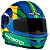 Capacete Moto Fechado R8 Patriota Viseira Cristal Inmetro Tamanho 58 - Pro Tork - Imagem 5