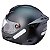 Capacete de Moto 58 Preto Fosco Viseira 2mm Policarbonato - MIXS MX5 Plus Pro Tork - Imagem 2