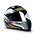 Capacete Moto Fechado GTN Super Viseira Cristal Dourado/Cinza/Branco Inmetro Tamanho 58 - FW3 - Imagem 8