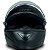 Capacete Moto Fechado GT Classic Viseira Cristal Preto Fosco Único Decal Inmetro Tamanho 58 - FW3 - Imagem 2