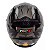 Capacete Moto Fechado GTN Fox Viseira Cristal Grafite Inmetro Tamanho 58 - FW3 - Imagem 2