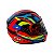 Capacete Moto Fechado GTN Fox Laranja Viseira Cristal Inmetro Tamanho 60 - FW3 - Imagem 4