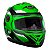 Capacete Moto Fechado Verde G8 EVO Viseira Cristal Inmetro Tamanho 60 CAP-719VD - Pro Tork - Imagem 5