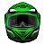 Capacete Moto Fechado Verde G8 EVO Viseira Cristal Inmetro Tamanho 62 CAP-736VD - Pro Tork - Imagem 4