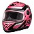 Capacete Moto Fechado Rosa G8 EVO Viseira Cristal Inmetro Tamanho 60 CAP-719PK - Pro Tork - Imagem 3