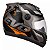 Capacete Moto Fechado Grafite G8 EVO Viseira Cristal Inmetro Tamanho 56 CAP-717GRLR - Pro Tork - Imagem 5