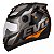 Capacete Moto Fechado Grafite G8 EVO Viseira Cristal Inmetro Tamanho 56 CAP-717GRLR - Pro Tork - Imagem 2