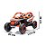 Mini Utv Quadriciclo Elétrico Infantil 24v MP3 USB SD Importway Laranja Licenciado Can Am Maverick - Imagem 2