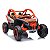 Mini Utv Quadriciclo Elétrico Infantil 24v MP3 USB SD Importway Laranja Licenciado Can Am Maverick - Imagem 9