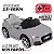 Carrinho Elétrico Audi TT RS 12V Controle Remoto Luzes/Som MP3 USB Velocímetro Digital Led Cinza - Bel - Imagem 9