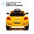 Carrinho Elétrico Infantil VW Beetle Dune Amarelo 6v Suporta 25kg Luzes/Som com Cinto de Segurança - Importway - Imagem 5