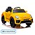 Carrinho Elétrico Infantil VW Beetle Dune Amarelo 6v Suporta 25kg Luzes/Som com Cinto de Segurança - Importway - Imagem 6