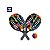 Kit Beach Tennis Vermelho 2 Raquetes 1 Bolinha nº 3 BT100 Bel - Imagem 5
