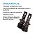Par de Lâmpadas Ultra Led H7 Force One Px26d 6000k 12v - Tech One - Imagem 2