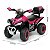 Mini Moto Quadriciclo Elétrica Infantil Rosa Bateria 6V Luzes/Som Suporta até 25kg Velocidade Máxima 3km/h - Importway - Imagem 2