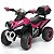 Mini Moto Quadriciclo Elétrica Infantil Rosa Bateria 6V Luzes/Som Suporta até 25kg Velocidade Máxima 3km/h - Importway - Imagem 1