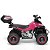 Mini Moto Quadriciclo Elétrica Infantil Rosa Bateria 6V Luzes/Som Suporta até 25kg Velocidade Máxima 3km/h - Importway - Imagem 4