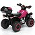 Mini Moto Quadriciclo Elétrica Infantil Rosa Bateria 6V Luzes/Som Suporta até 25kg Velocidade Máxima 3km/h - Importway - Imagem 5