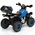 Mini Moto Quadriciclo Elétrica Infantil Azul Bateria 6V Luzes/Som Suporta até 25kg Velocidade Máxima 3km/h - Importway - Imagem 4
