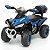 Mini Moto Quadriciclo Elétrica Infantil Azul Bateria 6V Luzes/Som Suporta até 25kg Velocidade Máxima 3km/h - Importway - Imagem 1
