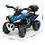 Mini Moto Quadriciclo Elétrica Infantil Azul Bateria 6V Luzes/Som Suporta até 25kg Velocidade Máxima 3km/h - Importway - Imagem 6