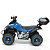 Mini Moto Quadriciclo Elétrica Infantil Azul Bateria 6V Luzes/Som Suporta até 25kg Velocidade Máxima 3km/h - Importway - Imagem 3