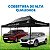 Tenda Gazebo Dobrável Pagoda 3m x 6m Oxford Preto Bel Estrutura Articulada FPS 60 - Imagem 7