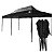Tenda Gazebo Dobrável Pagoda 3m x 6m Oxford Preto Bel Estrutura Articulada FPS 60 - Imagem 10