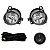 Kit Farol Auxiliar VW Gol Parati Saveiro G4 2005 a 2008 com Botão Tic Tac - Suits - Imagem 2