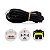 Kit Farol de Milha Saveiro Gol G6 com Moldura Preta / Botão Tic Tac 2 Pinos - Suits - Imagem 4