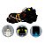 Kit Farol de Milha GOL e Voyage G7 com Moldura Cromada e Botão Tic Tac - Suits - Imagem 4