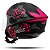 Capacete Moto Pro Tork Aberto New Liberty 3 Three Flowers Fosco Pink (Rosa) e Preto Tamanho 58 - Pro Tork - Imagem 4