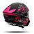 Capacete Moto Pro Tork Aberto New Liberty 3 Three Flowers Fosco Pink (Rosa) e Preto Tamanho 58 - Pro Tork - Imagem 2