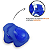 Kit De Proteção Infantil Skate e Patins Com Capacete Joelheira Cotoveleira Protetor Punho Ajustável - Zippy Toys - Imagem 5