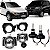 Kit Farol de Milha Uno Strada Working 2011 à 2014 + Lâmpada 40W 8000K H1 - Imagem 1