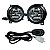 Kit Farol de Milha Gol G4 Fox 2003 à 2009 + Par Lâmpadas Super Brancas H3 - Imagem 2