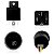 Kit Farol De Milha Neblina Auxiliar Celta Prisma + Par Lâmpadas 8500K HB4 12V - Imagem 2