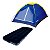 Kit 10x Barraca de Camping Tipo Iglu + 10x Colchão Inflável de Solteiro Bel - Imagem 1