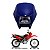 Farol Completo Com Carenagem Honda NXR 125 Bros Azul Vermelho Preto Branco Prata - Sportive - Imagem 5