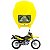 Farol Completo Com Carenagem Honda NXR 150 Bros Azul Vermelho Preto Branco Amarelo - Sportive - Imagem 5