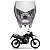 Farol Completo Com Carenagem Yahama Lander 250 Azul Preta Cinza Vermelha Branco Laranja - Sportive - Imagem 3