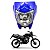 Farol Completo Com Carenagem Yahama Lander 250 Azul Preta Cinza Vermelha Branco Laranja - Sportive - Imagem 2