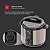 Panela Pressão Elétrica Wppe2 Inox e Preto 5 Litros Antiaderente Programavel 900w 127V/110V - Wap - Imagem 5
